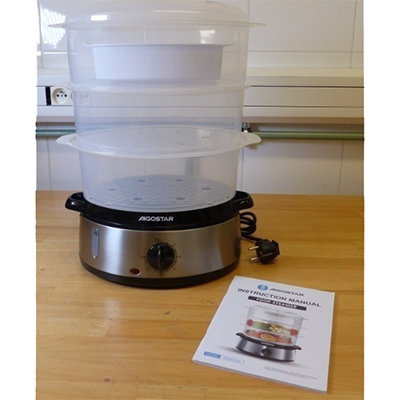Food steamer with damaged power cable – recall